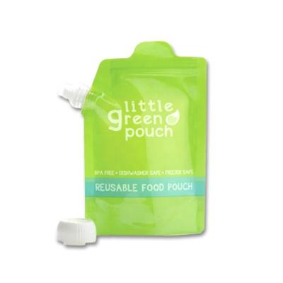 China Moisture Proof Comical Plastic Beverage Packaging Jelly Spout Pouch Bag With Spout 100ml for sale