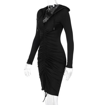 China OEM Breathable Clothes High Quality Women Dresses Fashionable Long Sleeves Dresses for sale