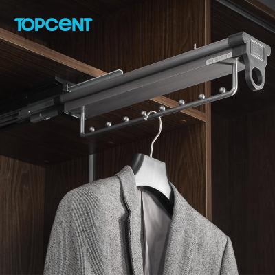 China TOPCENT Modern Wardrobe Accessories Set Soft Closing Clothes Rack Hanger for sale