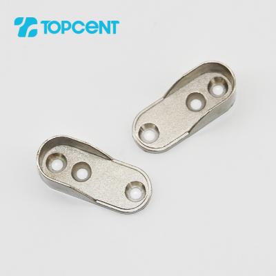 China Topcent Modern Furniture Hardware Clothes Rack Cabinet Rod Support Wardrobe Tube Support Steel Pin for sale