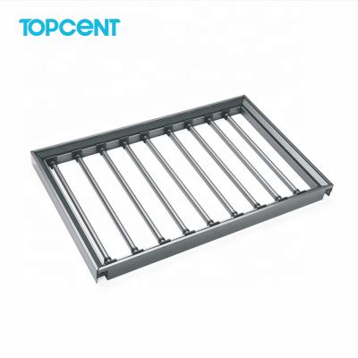 China TOPCENT modern modern wardrobe accessories cabinet pull out trouser hanger pants stretch hanger for pants for sale