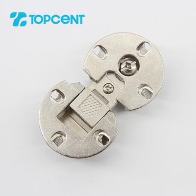 China Topcent Mini Modern Embedded Invisible Folding Door Hinge Concealed Hinge For Door for sale