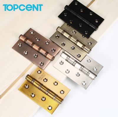 China TOPCENT Small Ball Bearing Stainless Steel Self Close Cabinet Door Hinges for sale