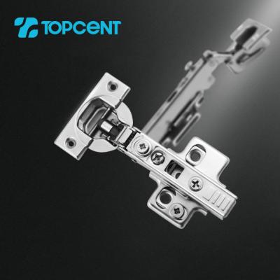 China TOPCENT System TOPCENT Furniture Hardware Silent Kitchen Drawer Soft Close Hinge 3D Concealed Hinge Cabinet Hinge for sale