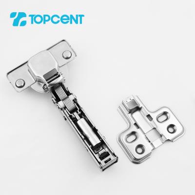 China TOPCENT 35mm Modern Soft Narrow Hinge Cabinet Hydraulic Damping Cabinet Bisagras for sale