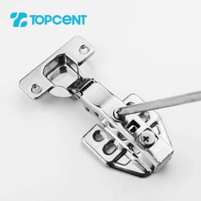 China TOPCENT modern stainless steel cabinet drilling door hinge for furniture hinge for sale