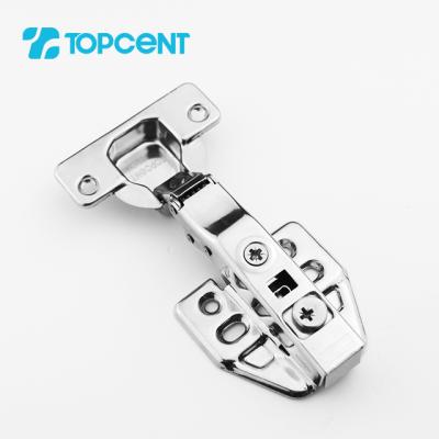 China TOPCENT Modern Stainless Steel Automatic Soft Close Hinge Hydraulic Soft Close Hydraulic Dimming Concealed Hinge for sale