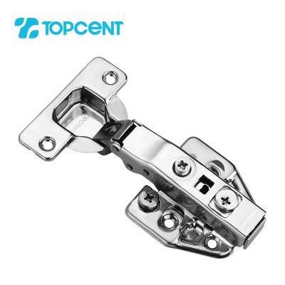 China Topcent 3D Modern Adjustable Hidden Stainless Steel Furniture Cabinet Soft Narrow Hinges for sale