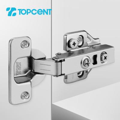 China Modern Topcent 35mm One Way And Two Way Hinges 3D Adjustable Soft Closing Hydraulic Cabinet Door Hinge for sale