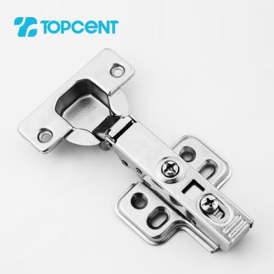 China TOPCENT 35Mm Modern Cup Stainless Steel 201 Furniture Cabinet Soft Close Hidden Hinge for sale