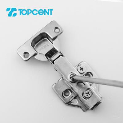 China TOPCENT Modern Accessories Hinge 35 Mm Two Way Soft Close Concealed Hydraulic Kitchen Cabinet Hinge for sale