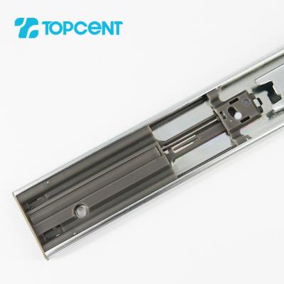 China TOPCENT Modern Full Extension Ball Bearing Slide Soft Closing Drawer Slide for sale