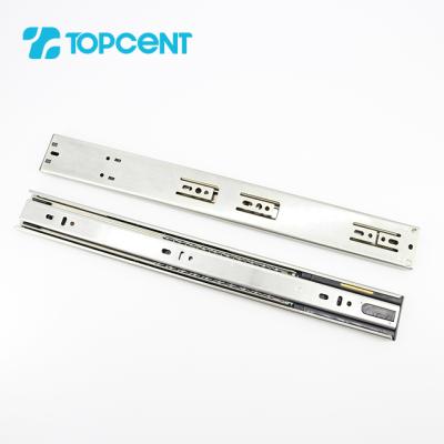 China TOPCENT Modern Full Extension Soft Closing Heavy Duty Drawer Slide Kitchen Drawer Box Drawer Slide for sale