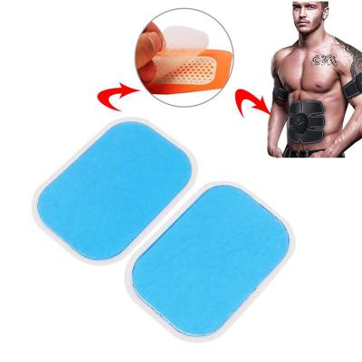 China Reusable EMS ABS Body Training Gel Pad Self Adhesive Therapy Electrode Pads Patient Gel Placing Electrode Melting Pad for sale