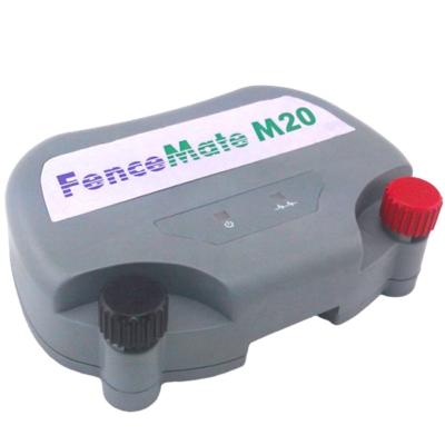 China ECO-FRIENDLY Factory M20 Custom Safety Potebal Fence Electric Charger Energizer For Livestock for sale