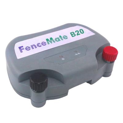 China ECO FRIENDLY B20 Output Power Fence Stable Farm Safety Electric Charger Energizer For Livestock for sale