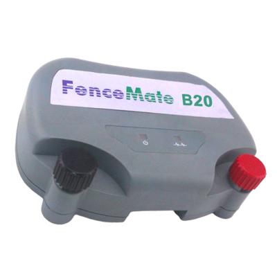 China ECO-FRIENDLY Output Power B20 5J Stable Safety Fence Charger Energizer For Electric House Farm for sale