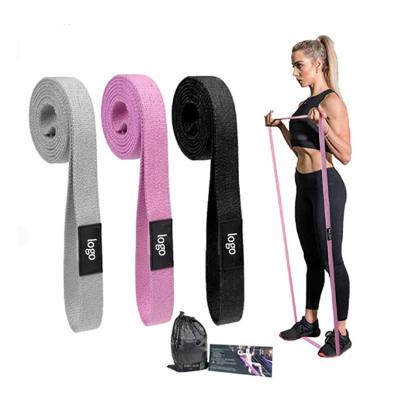 China ZYFIT 3 Bar Resistance Fabric Indoor Horizontal Indoor Custom Fitness Exercise Loop Yoga Resistance Loop Yoga Resistance Bands for sale