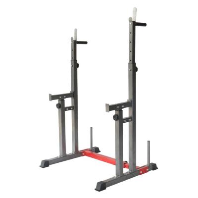 China Multifunctional Weightlifting Home Gym Fitness Use ZYFIT Barbell Stand Holder Adjustable Home Squat Press Bench for sale