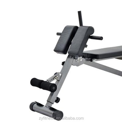 China ZYFIT Roman Chair Bench Back Extension Universal Sit Up Bench Fitness Equipment Hyperextension Bench for sale