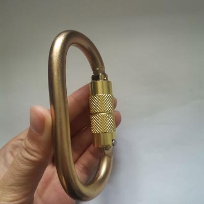 China General Industry Quality Assurance Safety Carabiner High Quality Custom Steel O-Type Hocks for sale