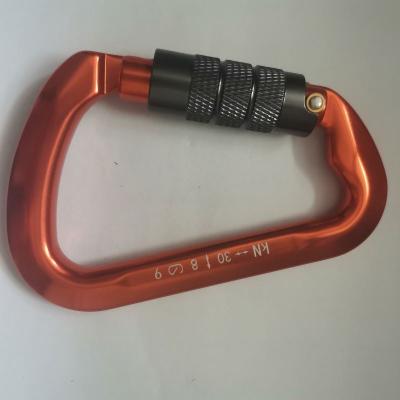 China Custom Logo Aluminum Carabiner Clip Hook D Type General Carabiner Industry High Quality Cheap Price Made In China for sale