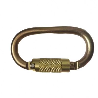 China Industry Factory Direct Sale Safety General Custom Steel Carabiner O-Type Hogs for sale