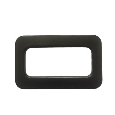 China Customizable High Quality Black Carabiner Sheet Steel Strapping Buckle for sale