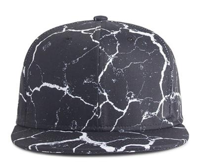 China JOINT Classic Elegant Black White High Profile Crown Custom Printed Logo Fit Hats And Flat Brim Bill Hats For Men And Women for sale