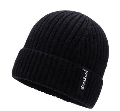 China COMMON Winter Beanie Knit Hats For Mens Womens Daily Knit Warm Soft Stylish Ribbed Hat Toboggan Skull Caps For Cold Weather for sale