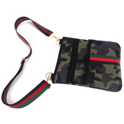 China 2021 Fashion Camouflage Shoulder Messenger Bag High Quality Hot Selling Light And Small Soft Waterproof Neoprene Cross - Body Bag Beach Bag for sale