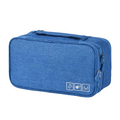 China 2021 New Fashion Style Travel Organizers Travel Storage Bag Lingerie Toiletry Bag Underwear Pouch Organizer for sale