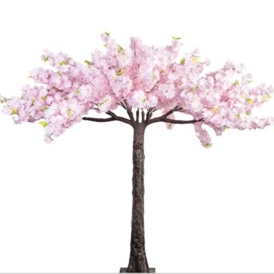 China Large European Mini Cherry Blossom Lighted Tree Artificial Vivid Sakura Tree Outdoor Indoor Decoration for sale