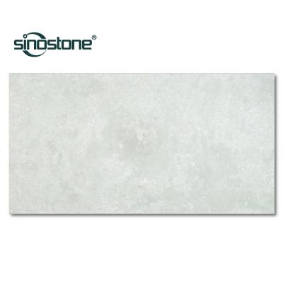 China Durable natural marble look quartz surface. Gray quartz stone with white veins. for sale