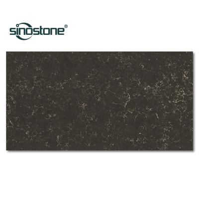 China Durable natural marble look quartz surface. Engineered quartz stone. for sale