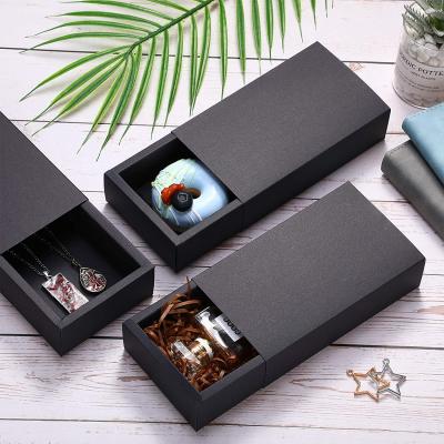 China Modern Luxury Eyelash Extensions Logo Slide Drawer Packaging Craft Paper Box Jewelry Private Paper Box for sale