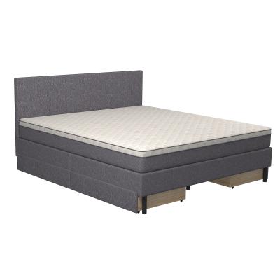 China Factory OEM Soft Bed Modular And Pocket Spring Set With Storage Draw for sale