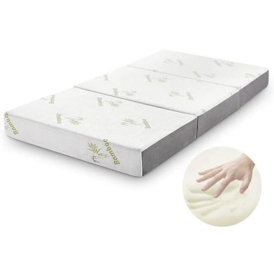 China Cooling Tri Folding Mattress Foam Topper 4