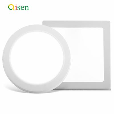 China Ultrathin Smd Adjustable Thin Ceiling Round Thickness 18W Flat CCT Led Outdoor Panel Light for sale