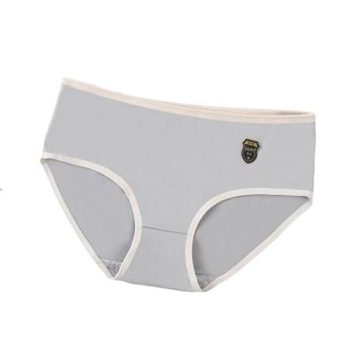 China Women Logo Woman Soft Panties Lady Breathable Mid Underwear Custom Made Seamless Size Instructions for sale