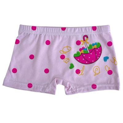 China Small Design Cotton Underwear Young Girl Cotton Underwear Toddler Kids Breathable Soft Cute Boxer Shorts for sale