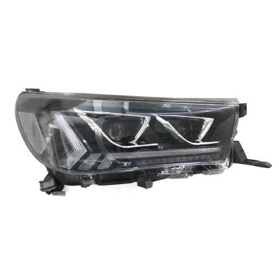 China PP REVO 2016 Pick Up High Configuration Lighting System Auto Head Lights Led Car Auto Head Light With Spotlight for sale