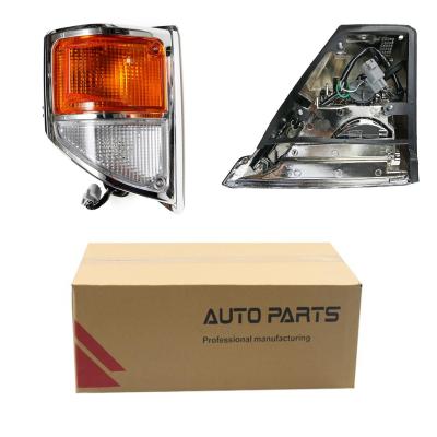 China Car Rear Bumper Lights R 81510-60540 and L 81520-60410 Car Turn Light For Toyota Land Cruiser FJ75FJ70 Front Blinker Light 1999-2003 for sale