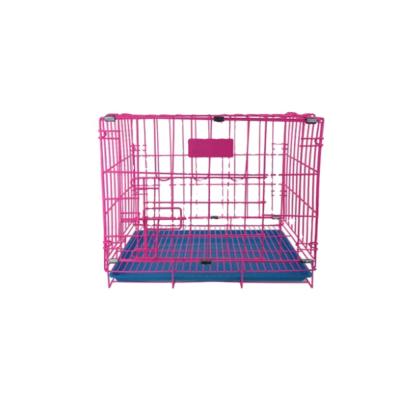 China Breathable Metal Dog Cages Stainless Steel Dog Cage Cheap Training Pet Cage for sale