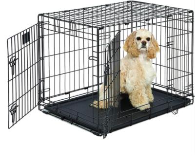 China Amazon Breathable Hot Selling Portable Collapsible Pet Carrier Dog Carrier Cage Crates For Dogs for sale