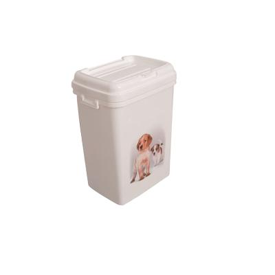 China Sustainable pet food container, dog food storage container, dog food container for sale