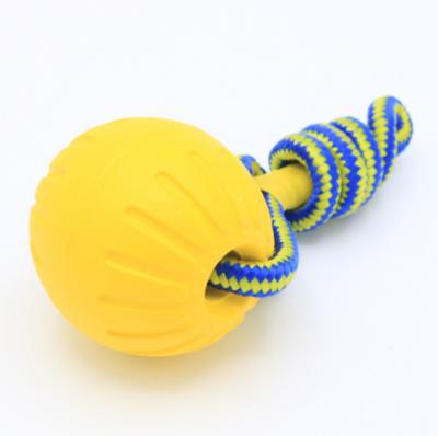 China High Viable Rebounding Rubber Squash Ball Dog Toy for sale