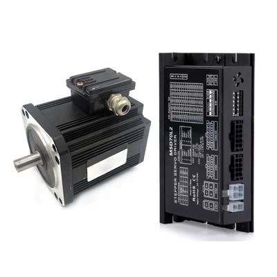 China 48V 900W 2200W Totally Enclosed Brushless Variable Speed ​​DC Motor With Driver / Controller for sale