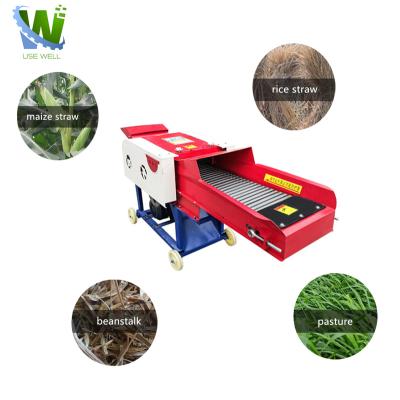 China Petrol Electric Motor Petrol Small Chaff Cutter Horizontal Animal Feed Corn Straw Grass Chopper Silage Hay Chaff Cutter Machine Price In Kenya for sale