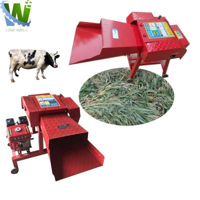 China Electric Grass Cleaver Machine Cattle Make Hay Cut Crusher Machine Animal Feed Chaff Cutter Cutting Machine for sale